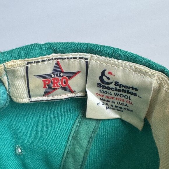 Vintage 90s Miami Dolphins Sports Specialties Script Pro NFL Snapback Hat Wool - Picture 6 of 8